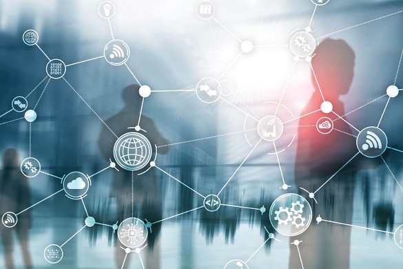 people overload with networking images