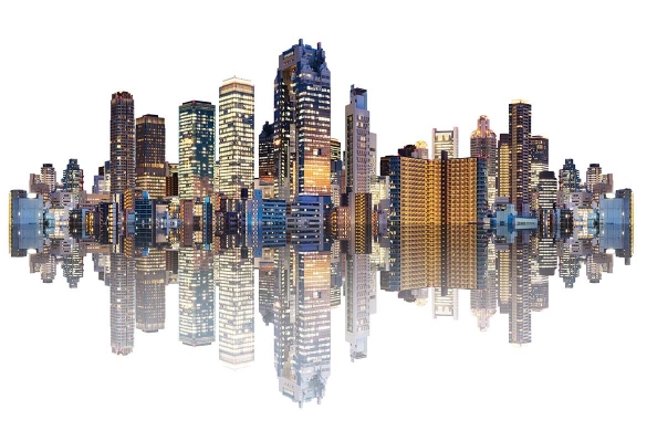smart city skyline