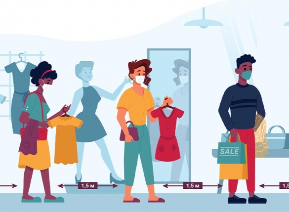 People shopping