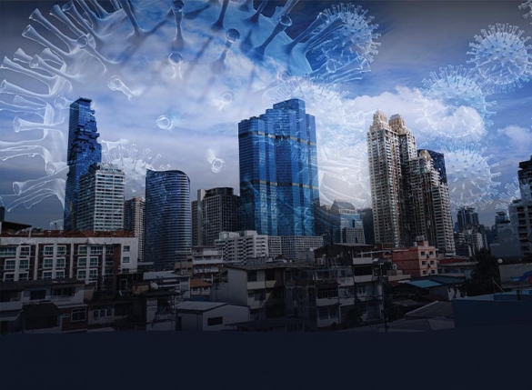city scene
