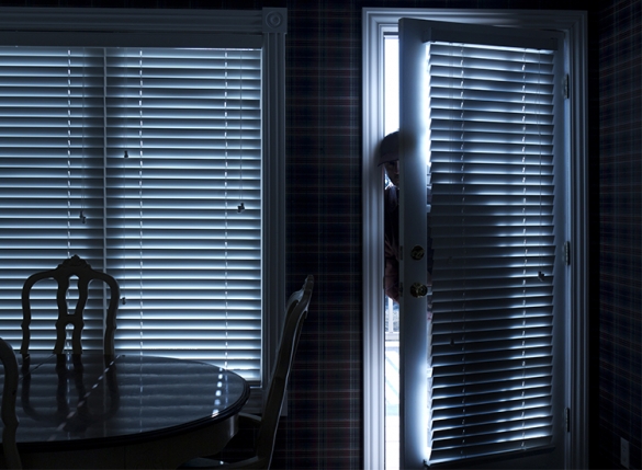 dark office